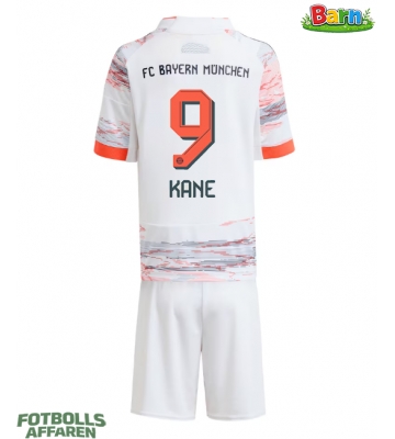 Bayern Munich Harry Kane #9 Bortaställ Barn 2025-26 Kortärmad (+ Korta byxor)